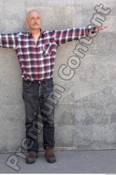 Whole Body Head Man T poses Casual Average Street photo references